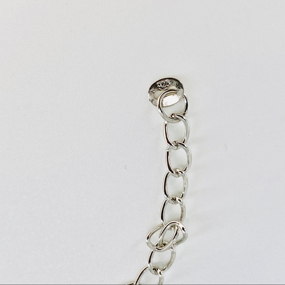 White Crystal 925 Silver Bracelet JB01 - Picture 4 of 5